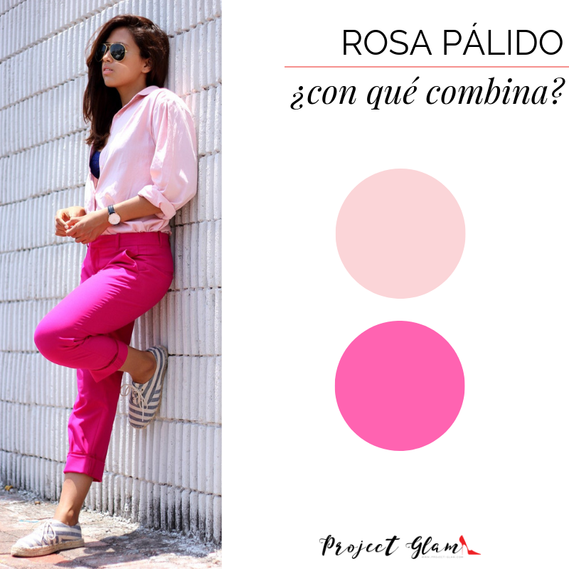 Combinar color rosa palo en ropa hotsell